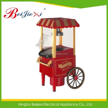 mini popcorn cart