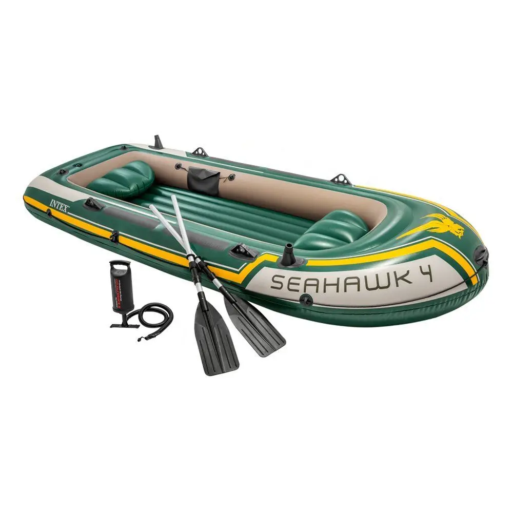 

Intex 68351Sport Series Inflatable Boat Seahawk 4 Set Seahawks, N/a