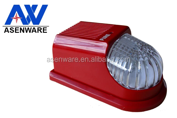 Fire Alarm Warning Led Strobe Light/Warning Strobe Siren