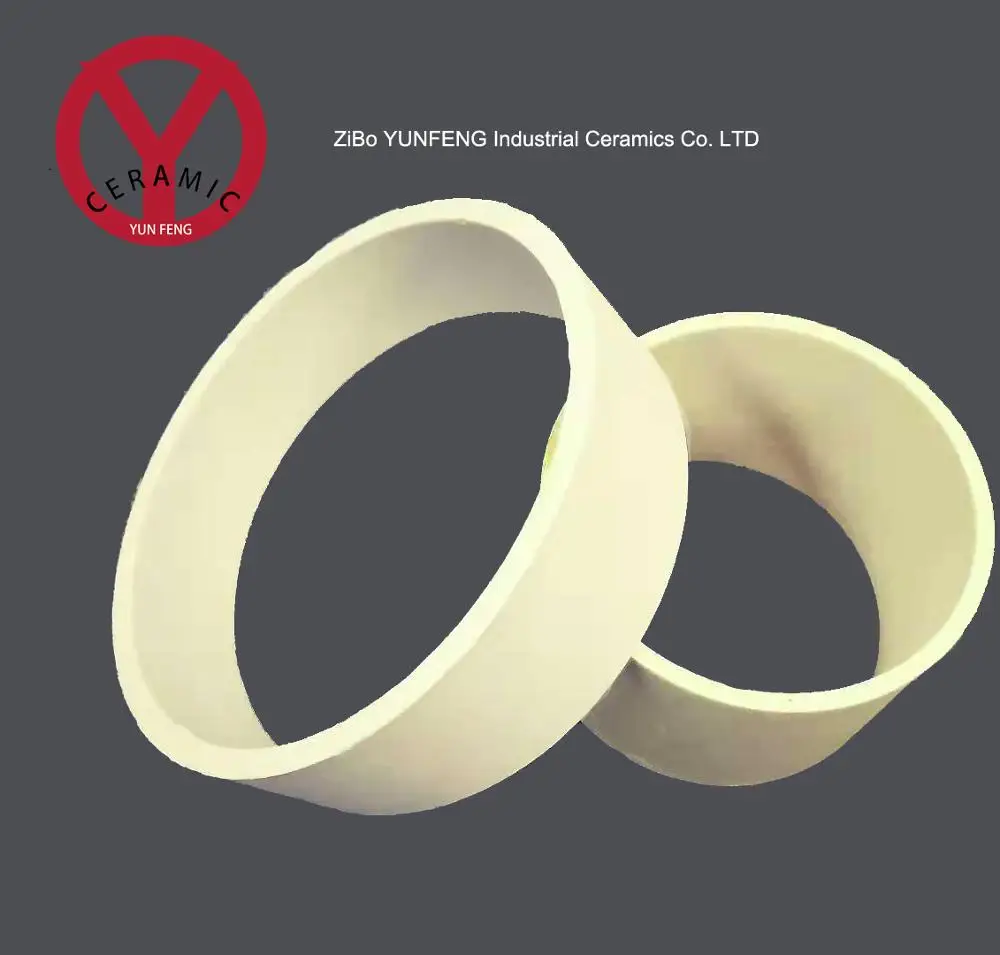 
92% alumina ceramic rings for wear resistant 95% alumina ceramic 99% alumina ceramic 