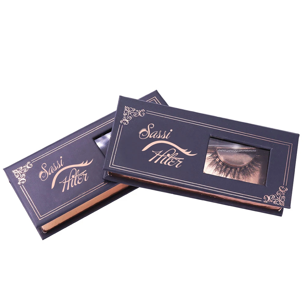 

Custom Packaging Human Hair Lashes Private Label