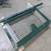 PVC Coated 2m High Post Curved Wire Mesh 3d Fence Gate For Sale