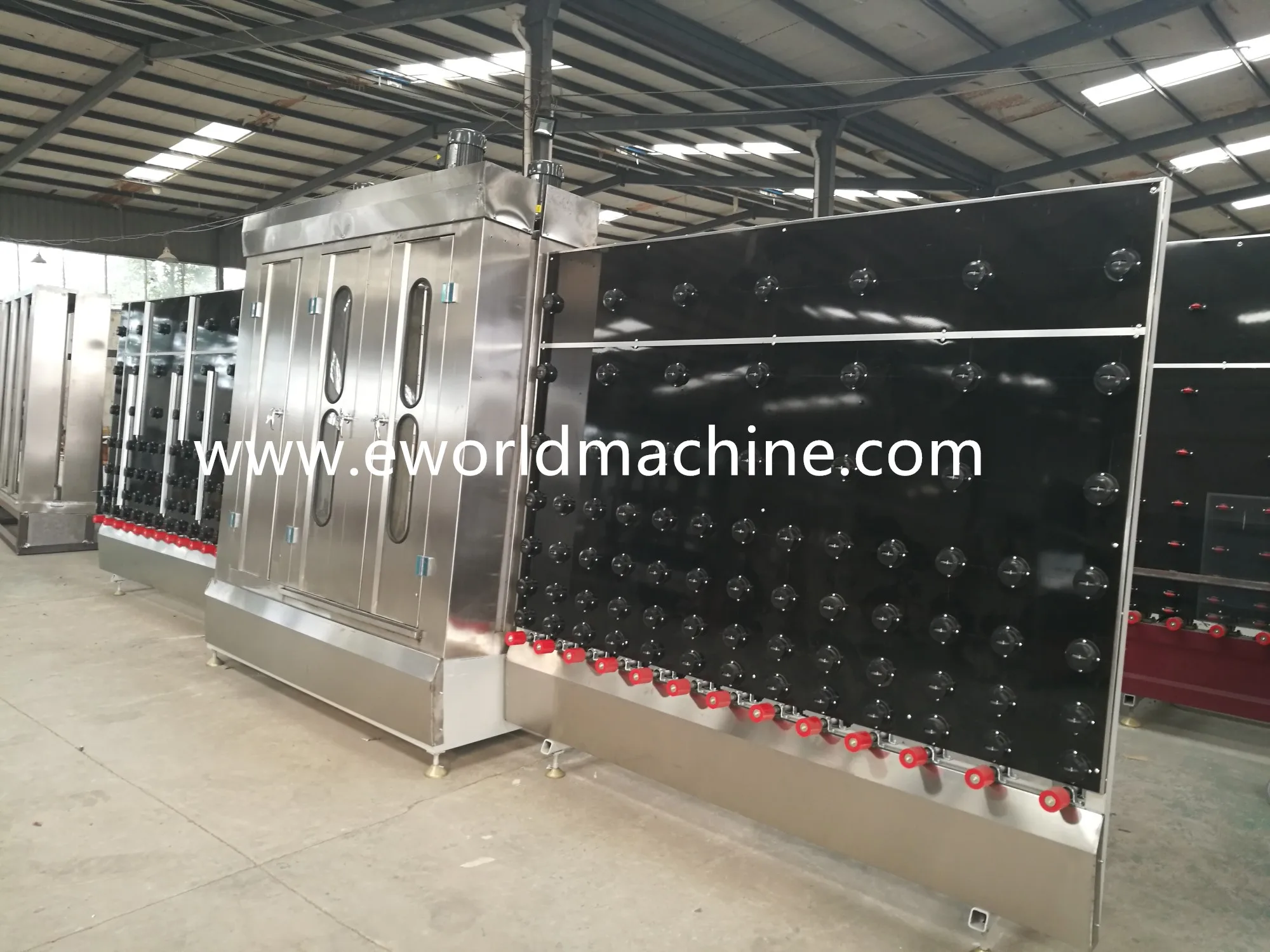 Automatic Vertical Glass Washing Machine With Open Top Structure Buy Vertical Glass Washing