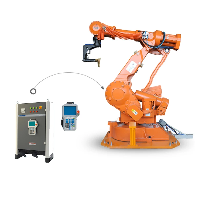 Automática de moagem moagem usinagem de peças móveis torneira acessórios do carro robô industrial máquina de polir com 6 eixo do braço do robô