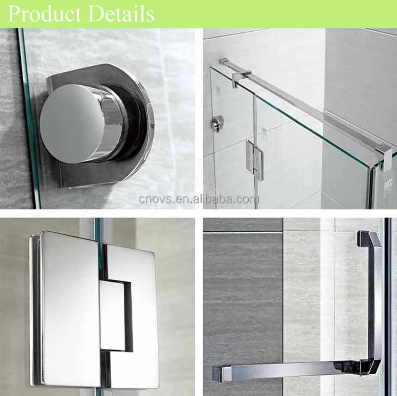 hot sales fashion frame sliding shower sliding door rollers