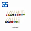 stainless steel straight pole nose stud with diamond body jewelry BCR rings nose rings