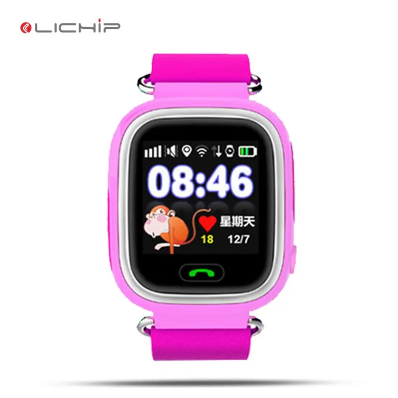 

LICIHIP factory price Q90 gps kids tracker smart watch