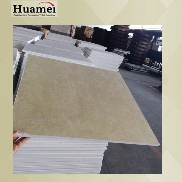 New Designs Rock Wool Thin Board Fiberglass Acoustic Ceiling Tiles