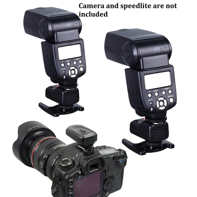 Universal Pt04gy 4 Channels Wireless Remote Speedlite Flash Trigger 2