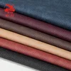 Gripen Antique embossing pattern 1.2 mm PU Coated synthetic Nylon microfiber leather bag materials with testing report
