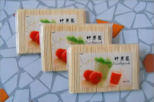 Bamboo  Toothpicks 10000 pcs/box(2.0*65mm)