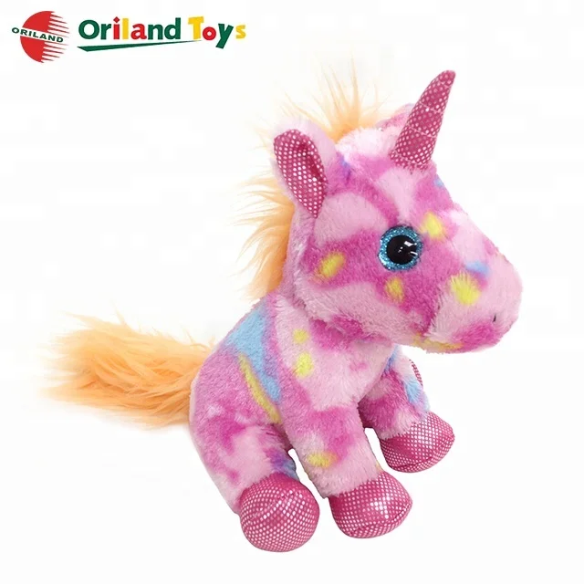 rainbow hair unicorn toy