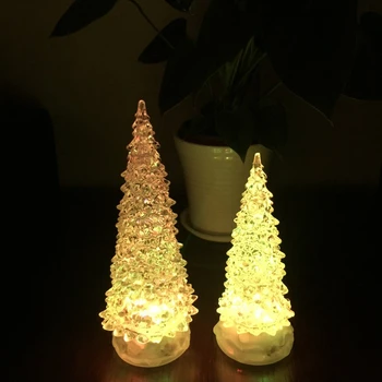 Holiday Led Christmas Tree Light With Swirling Glitter Effect - Buy Glitter Chirstmas Tree Light