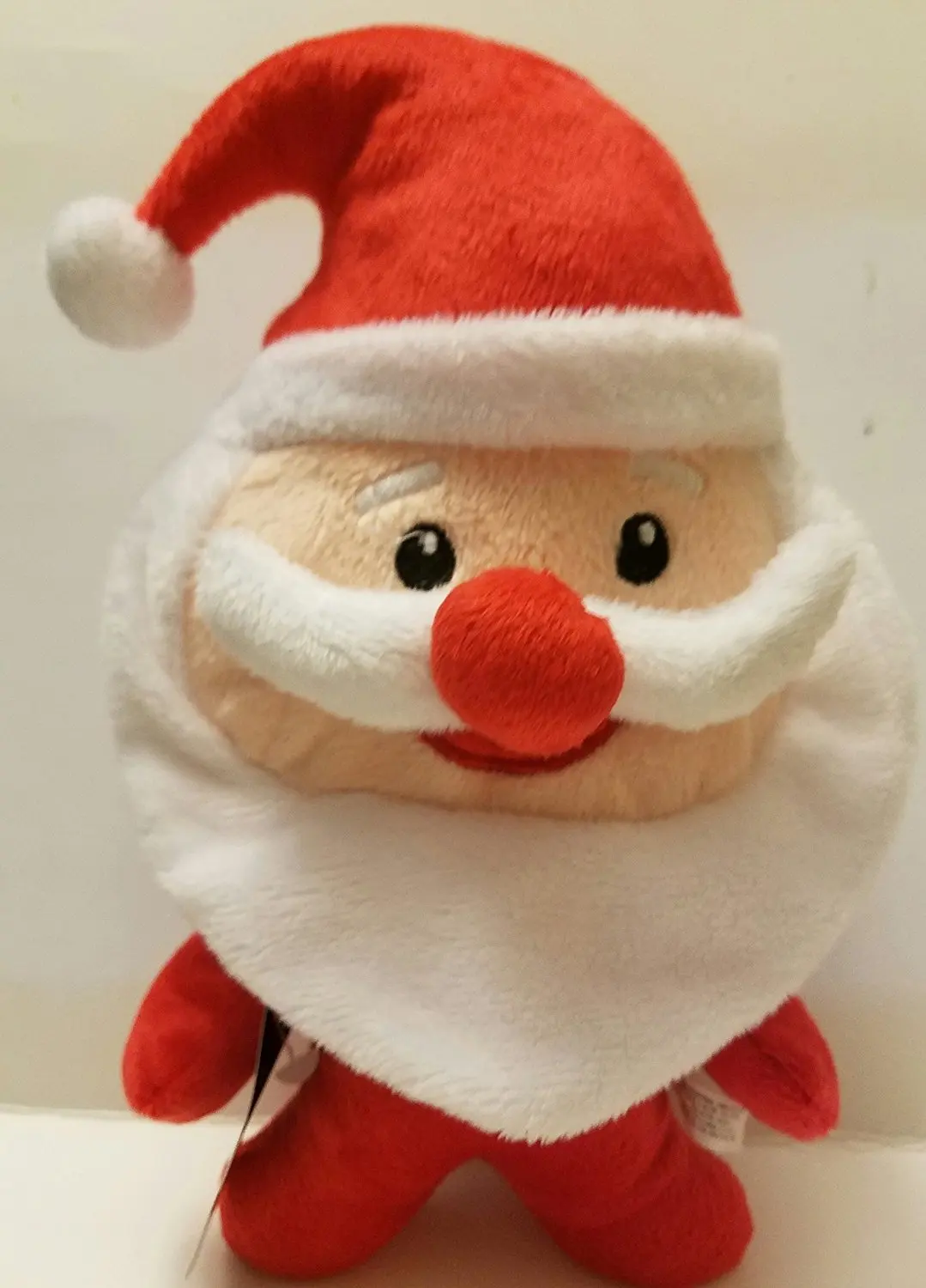small stuffed santa