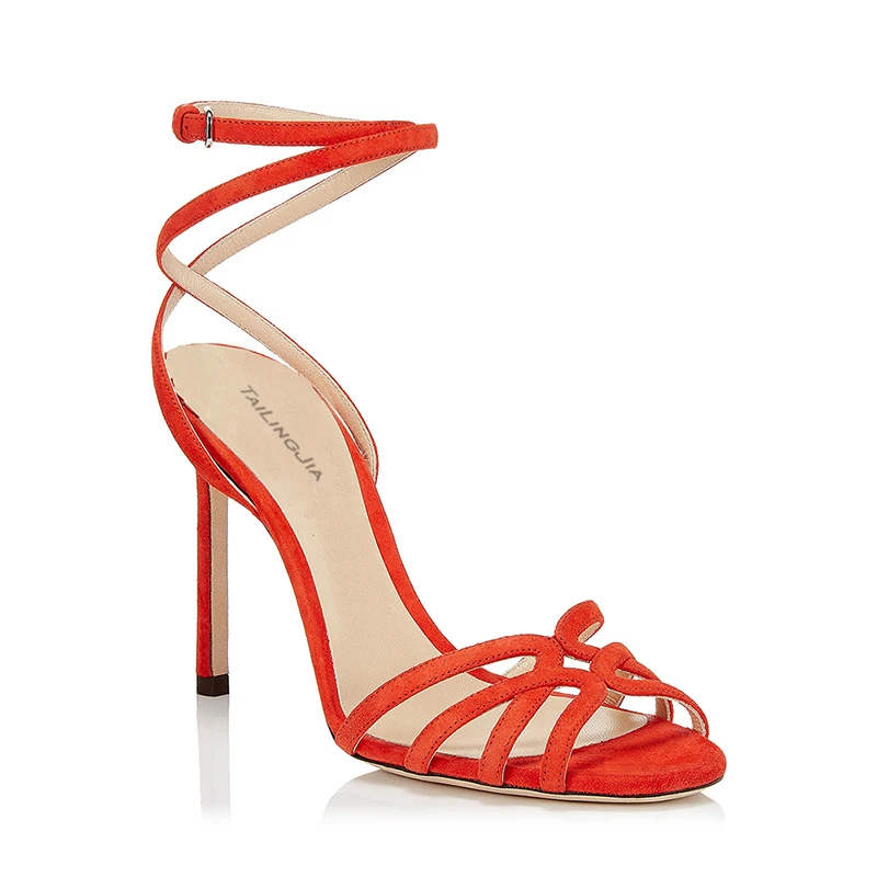 Latest Elegant High Heel Strappy Sandals For Women - Buy Gold High Heel ...