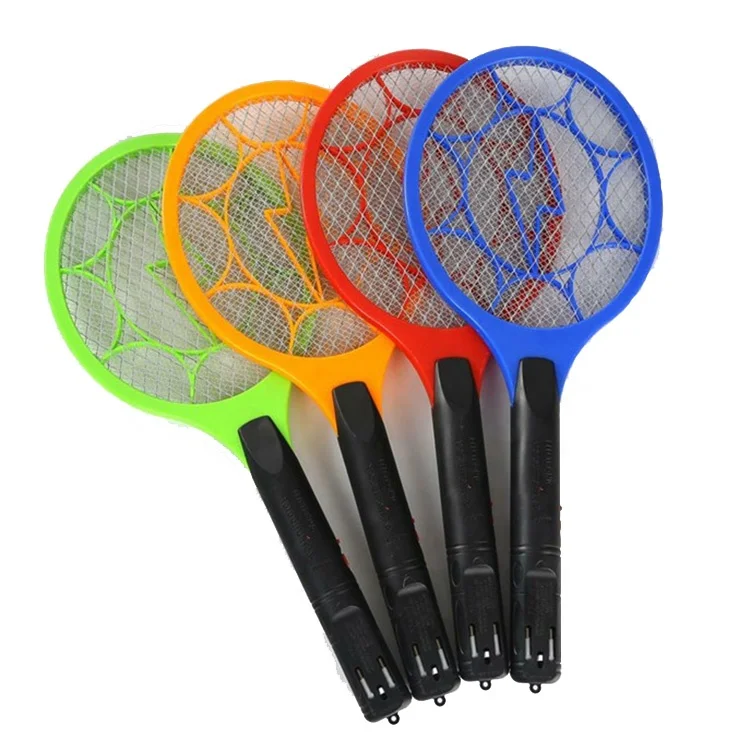 

Mosquito killer household rechargeable mosquito racket fly insect swatter, Red/blue/yellow/green