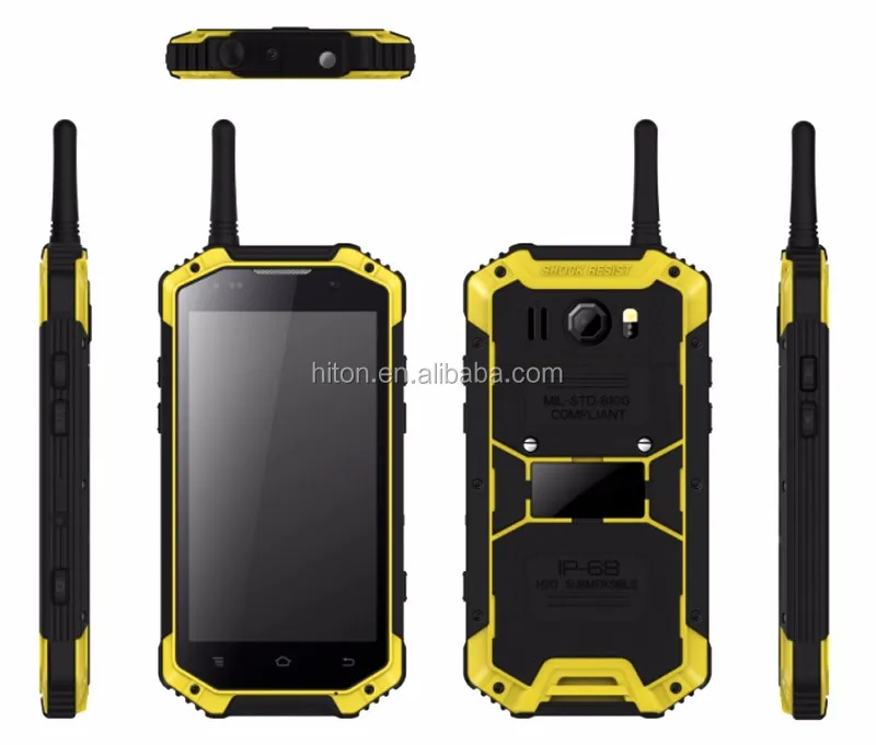 2017 Popular Android 5.1 Quad-Core 4G Rugged Smartphone, military grade ...