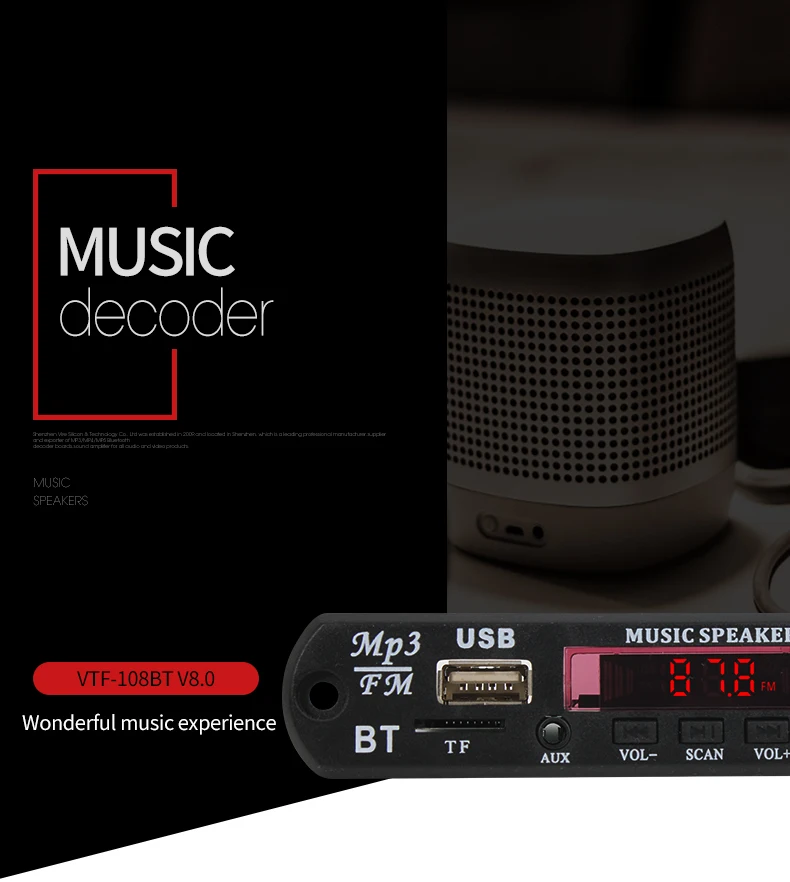 Best Selling Bluetooth Mp3 Player Circuit Board Pcba Buy Mp3 Player