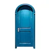 China Supplier Arch door frame Internal Timber Door Round Top Entry Solid wood Door