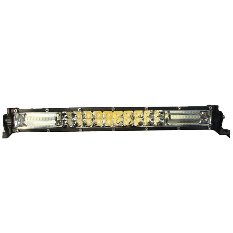 14 inch wholesale 120W new double rows amber led light bar for truck tractor off road mini light bar with e-mark