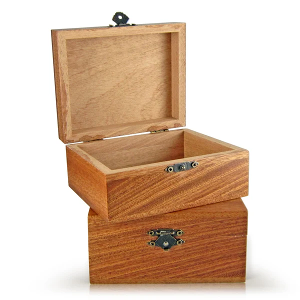 natural wood box