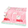 Hot Sale Eco-soft Wholesale Summer Handmade Bedsheets Embroidery 100% Cotton Padded Baby Quilt