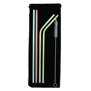 Image of 30% OFF Stainless Steel 304 316 Silver Gold Rose Gold Bar Accessories 20oz Straight Straws