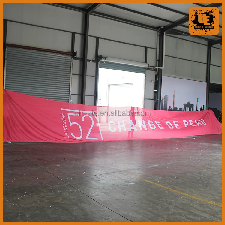 CUSTOM FABRIC//CLOTH MESH FENCE 2/' X 2/' Feet BANNER SIGN FLAG 260 GSM NO FLEX