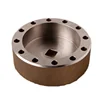 high precision electroless nickel plated square hole steel serrated roller