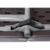 Multi function durable plastic wood grain folding bench