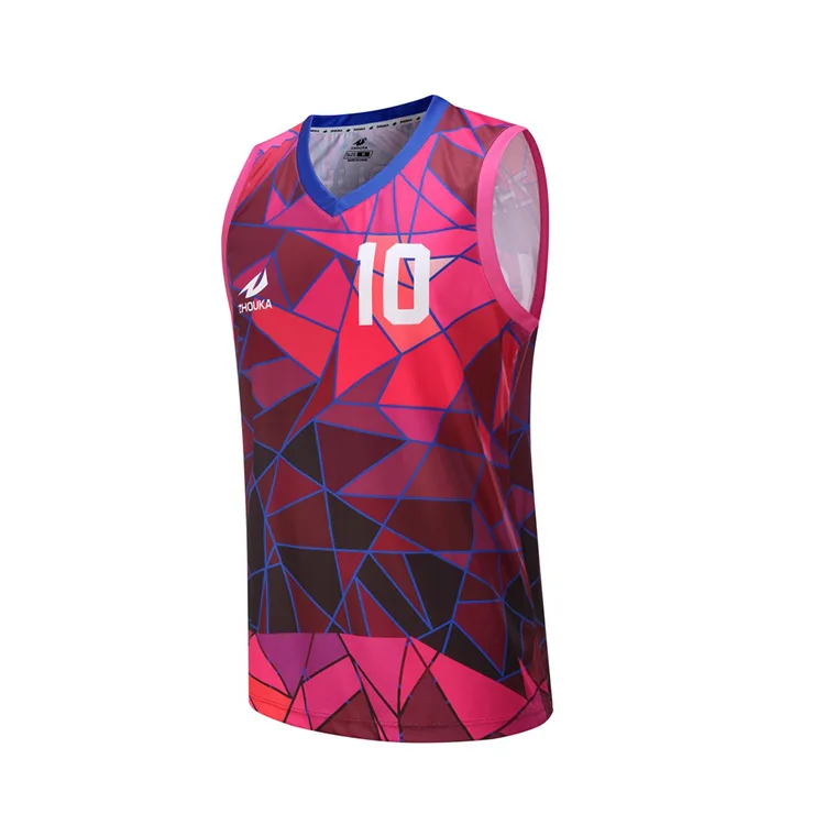 Men Basketball Jersey Design Color Pink/ Wholesale Various High Quality ...