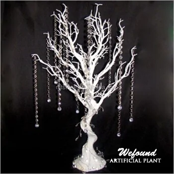 White Manzanita Tree Centerpieces For Table Decoration Wedding White Manzanita Tree Centerpieces For Table Decoration