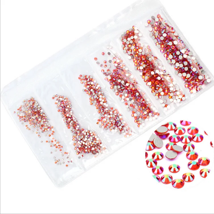 

Beautiful Shiny Manicure Accessories Tool Glass Nail Rhinestone