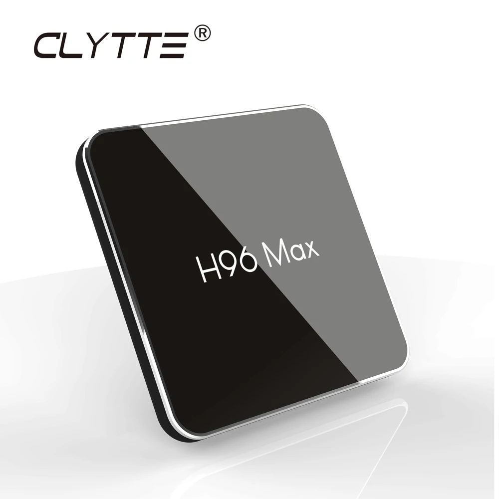 

Clytte H96 MAX Smart TV Box Android 8.1 Amlogic S905X2 Quad Core 4GB 32GB 64GB USB3.0 H.265 4K GooglePlay Netflix set top box