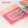 2018 The last eco friendly stationery Cartoon little girl pattern notes sticky wholesale students gifts kawaii sticky notes