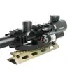 6-24X50 Tactical Rifle Scope R/G Mil-dot w/ PEPR Mount + Sunshade + Laser Sight