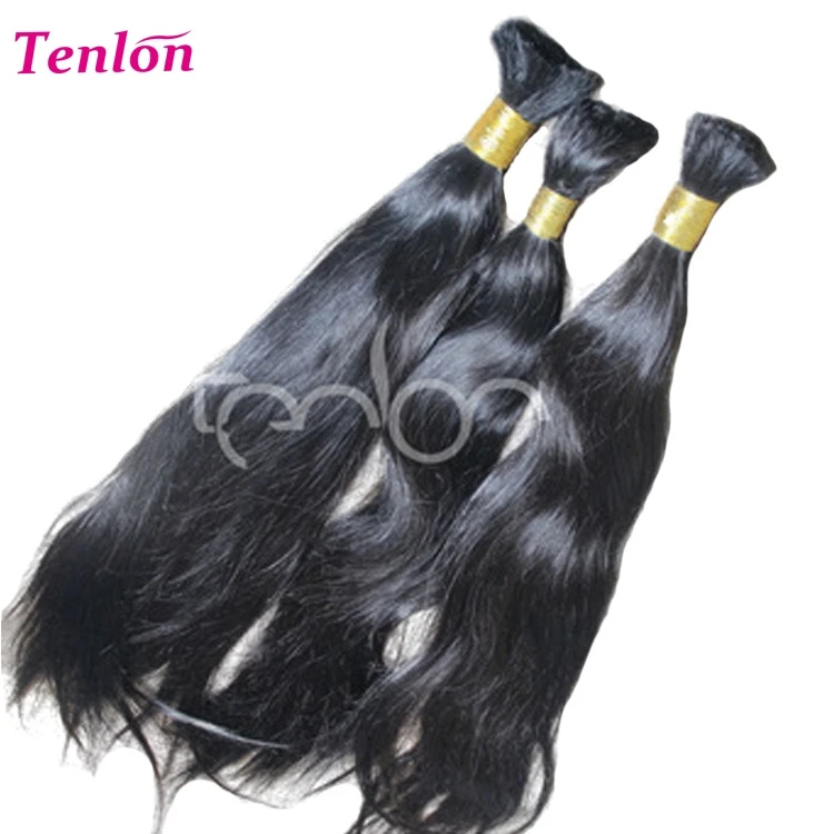 

virgin human hair bulk,brazilian hair bulk ,buy bulk hair for wig making, Accept customer color chart