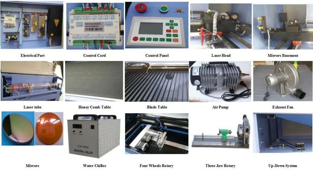 1325 CO2 Laser Cutting machine for Wood Acrylic MDF