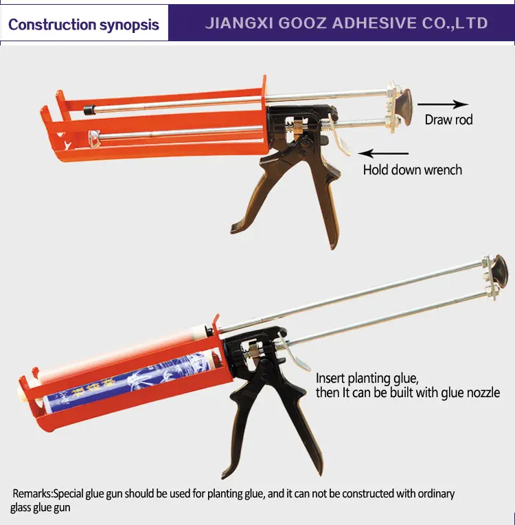 Epoxy Bar Glue For Planting Anchor Into Concrete Construction Buy