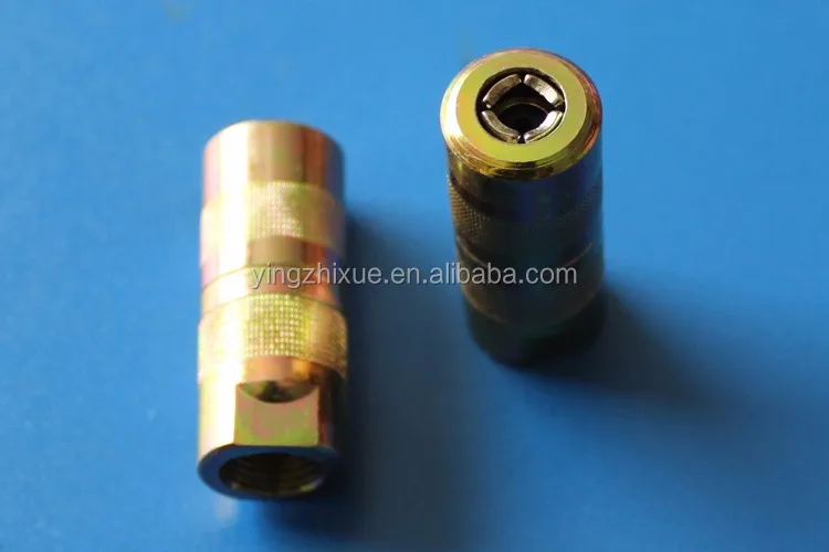 Air Tools +4 Jaw Hyraulic Grease Gun German Coupler Tip For Greasing