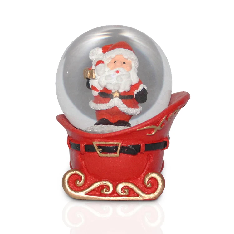 45mm Christmas Decoration Snow Ball Custom Mini Snow Globe - Buy Snow