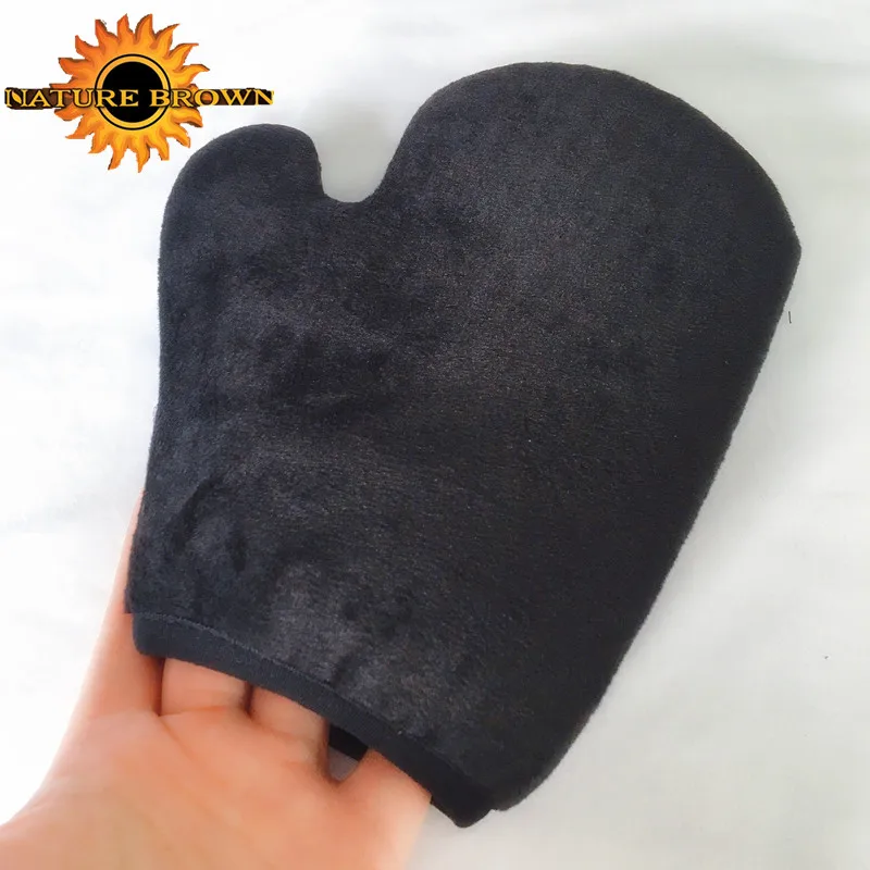 
Promotional popular velvet original tanning mitt gloves 