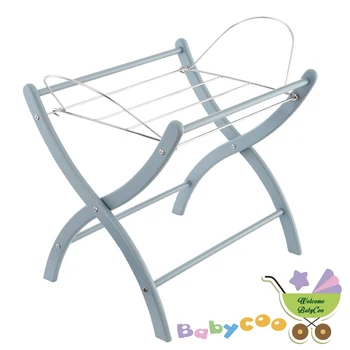 folding moses basket stand