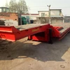 3 Axle Lowbed 60 Ton 70 Ton Used Hydraulic Low bed Semi Truck Trailer for sale