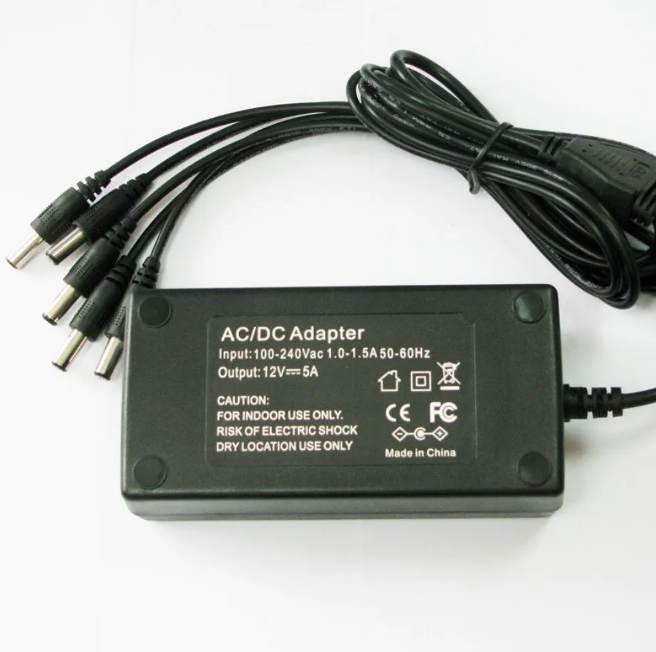 24V 4 Prong Pin AC//DC Adapter For APEX//Marantz LCD//TV//TFT Monitor Power Charger
