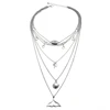 Women Necklace tassel Statement Necklaces Pendants Vintage Jewelry Multi Layers Long Necklace Shell Necklace