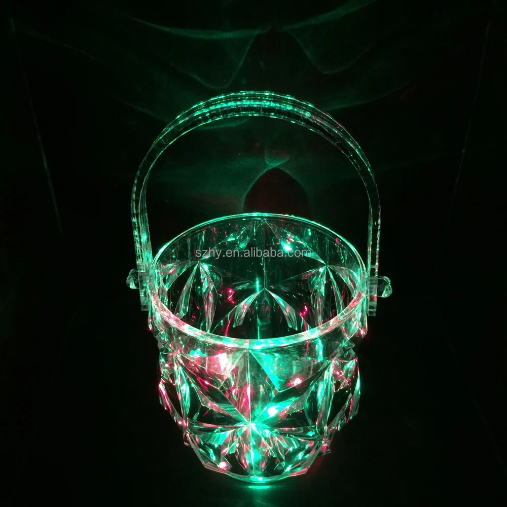 1l Cheaper Bar Club Acrylic Led Ice Bucket Buy 1l Cheaper Bar Club