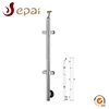 Interior ss glass stair railing cost/balcony stainless steel railing balustrade design