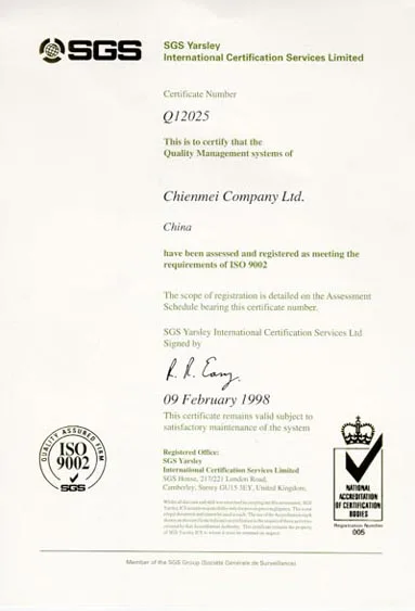 ISO9002  England1