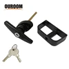 HDIBK50 security T handle cabinet hidden door cam lock with key italy